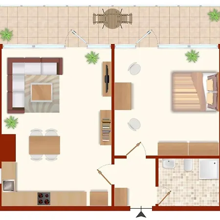 Apartment Boern Brn Fliegender Hollaender