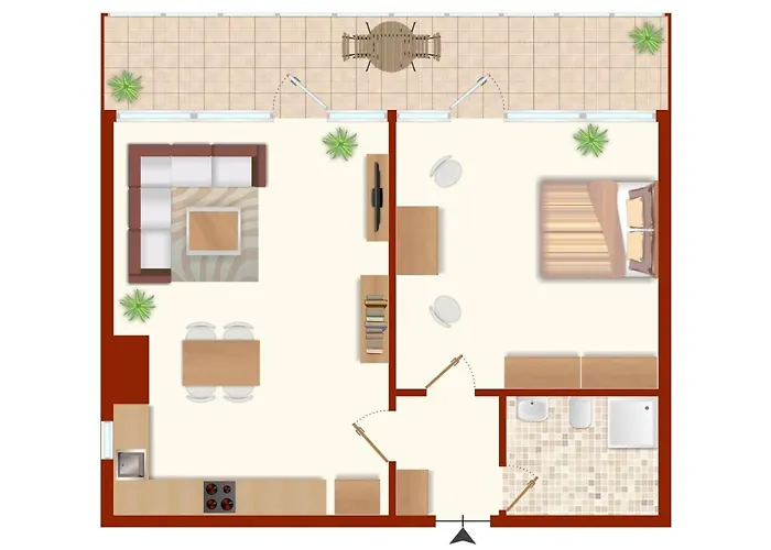 Appartamento Boern Brn Fliegender Hollaender